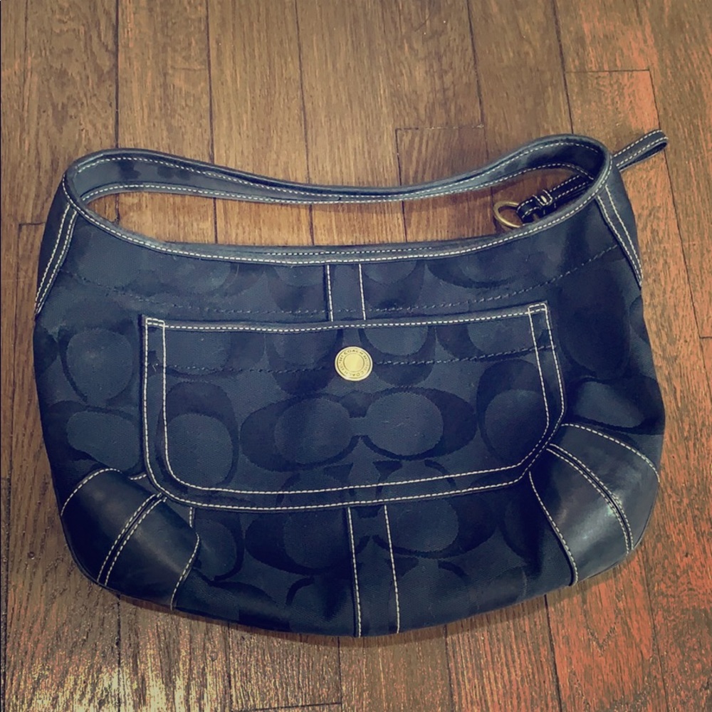 Coach Black Handbag
